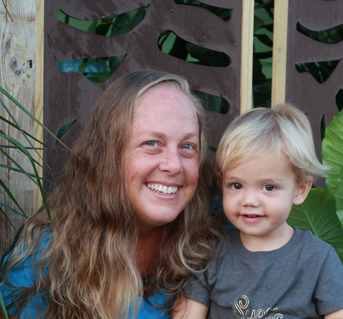 Jennifer Pell and her son, Ryan Sorice